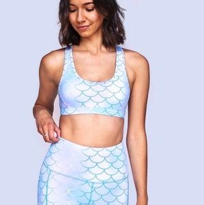 Feed Me Fight Me Mermaid Sportsbra, Size L